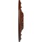 Ekena Millwork Tristan Ceiling Medallion (Fits Canopies up to 5 1/2"), 26"OD x 3"P, Burnished Mahogany Crackle CM26TNBMC - alternate 2